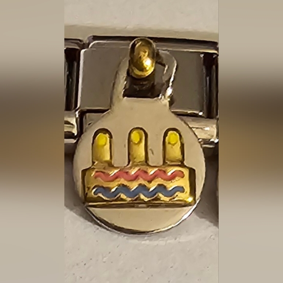 USA Flag, Birthday Cake, Mom, and Rainbow Italian Charms - Picture 4 of 4